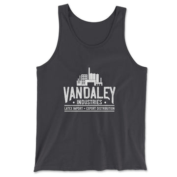 Vandaley Industries Men/Unisex Tank in Dark Grey color